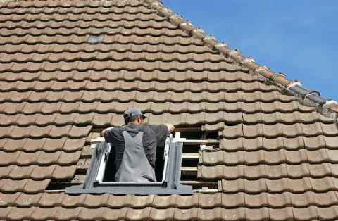 Pose de velux - Dachstein